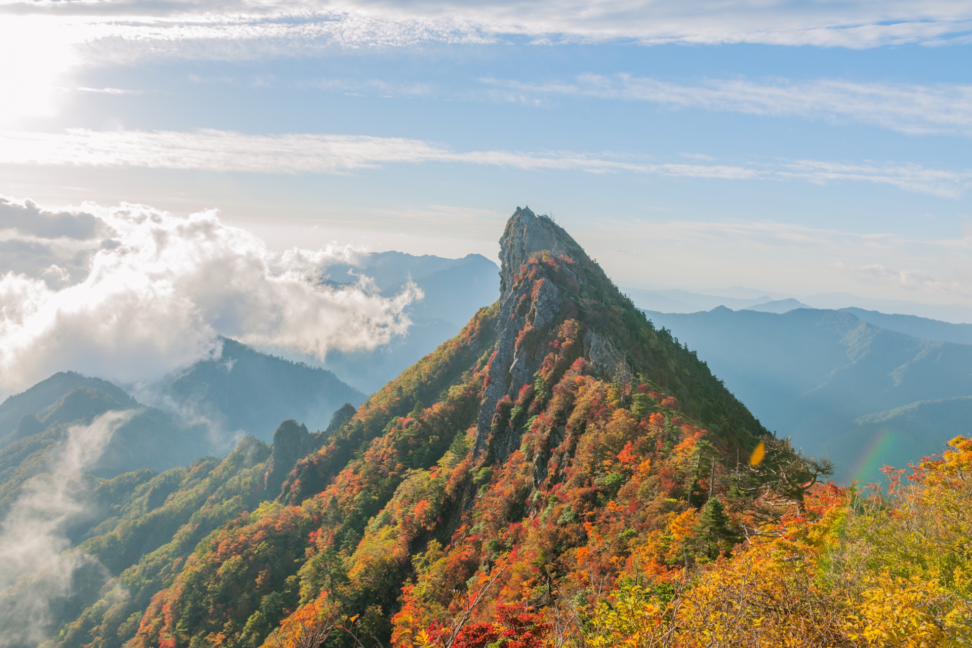 石鎚山